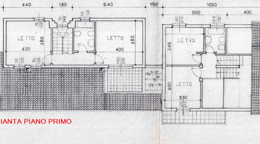 PLANIMETRIA PIANO PRIMO